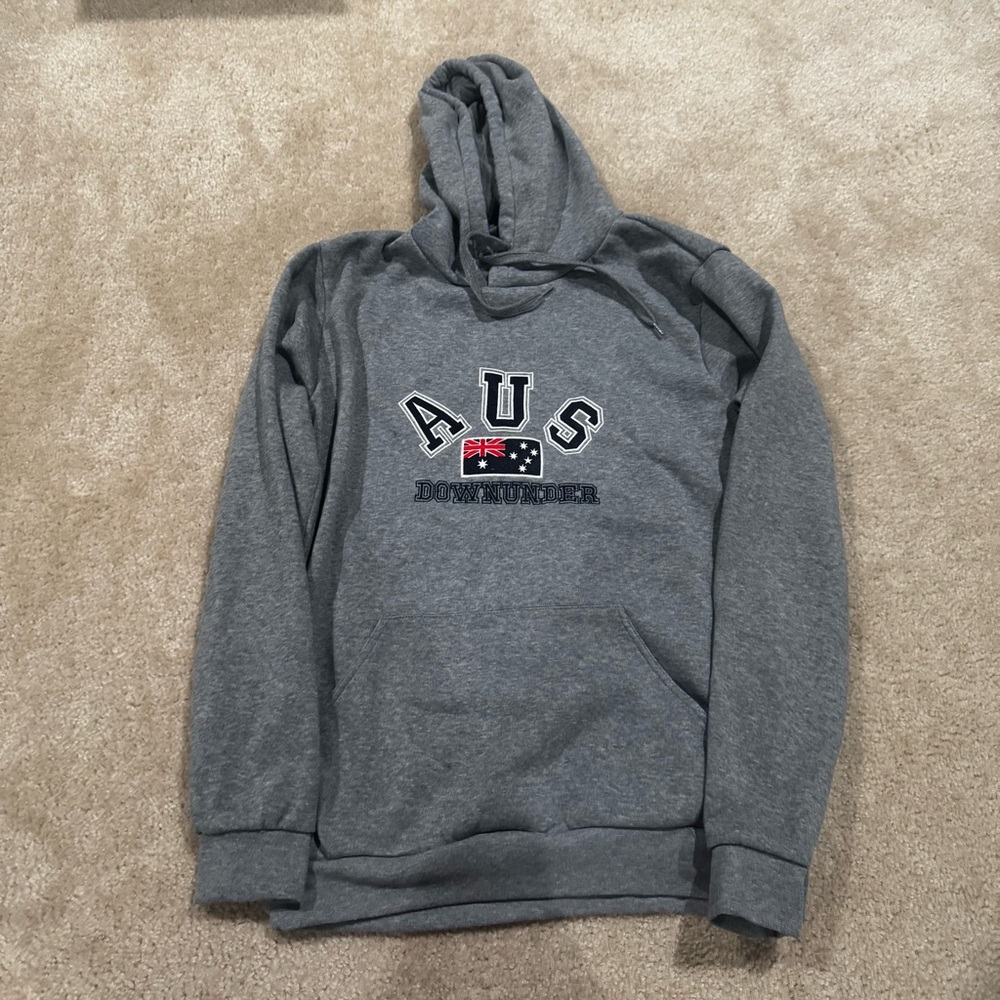 Original Deluxe Gray AUS Men's Hoodie